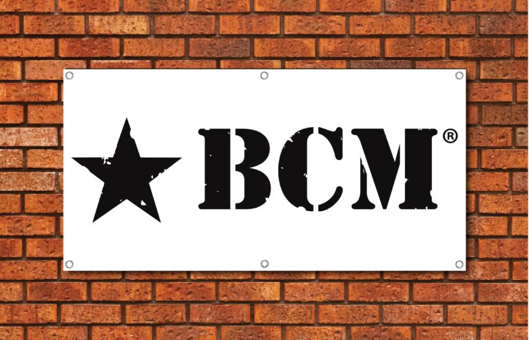 Bravo Company MFG BCM Garage Banner