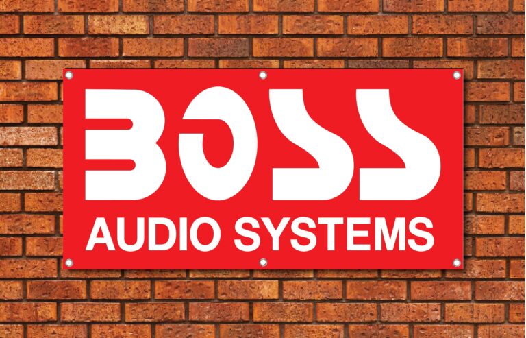 Boss Audio Systems Garage Banner