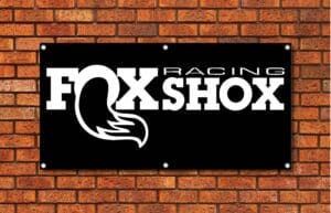 Fox Racing Shox Garage Banner