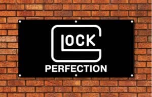 Glock Perfection Garage Banner