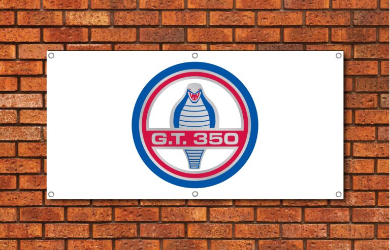 Mustang GT350 Garage Banner