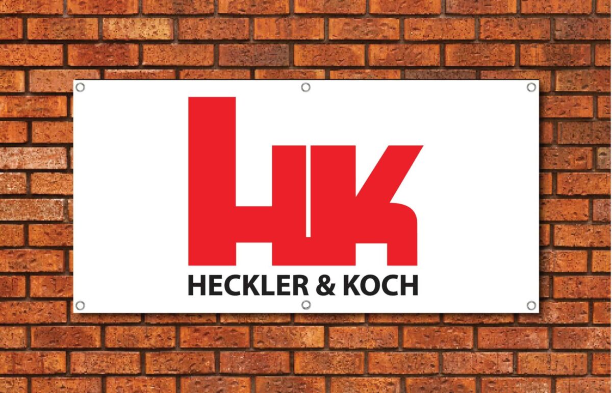 Heckler & Koch Garage Banner