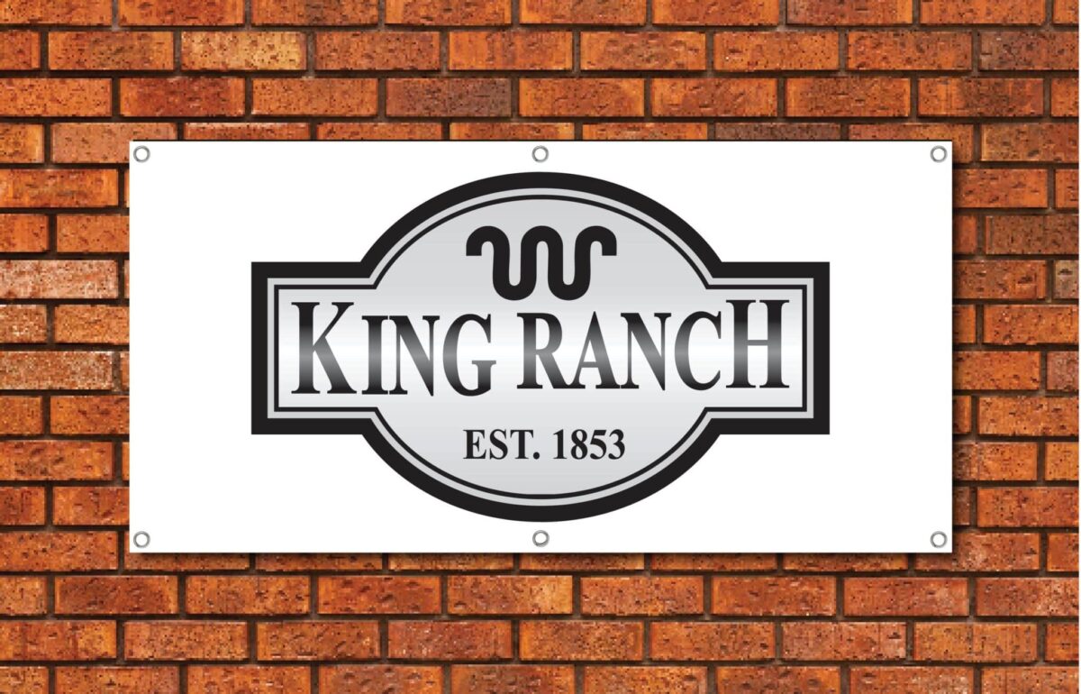 King Ranch Garage Banner