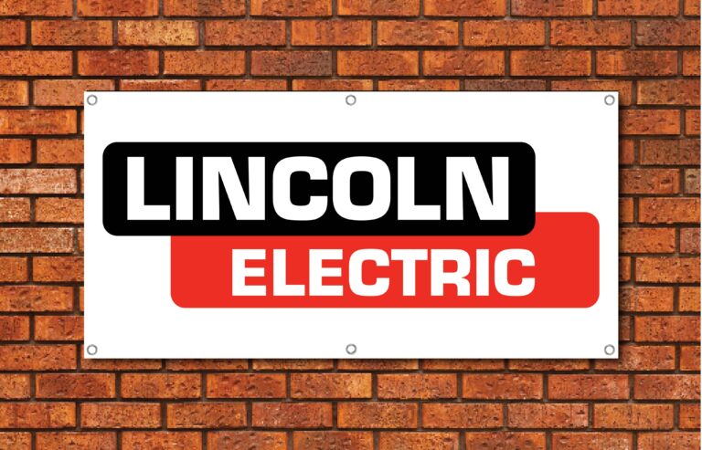 Lincoln Electric Garage Banner