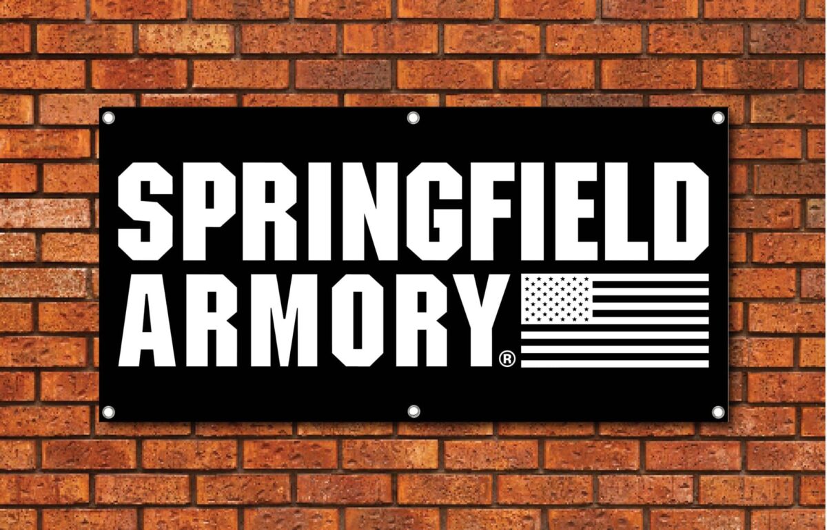Springfield Armory Garage Banner