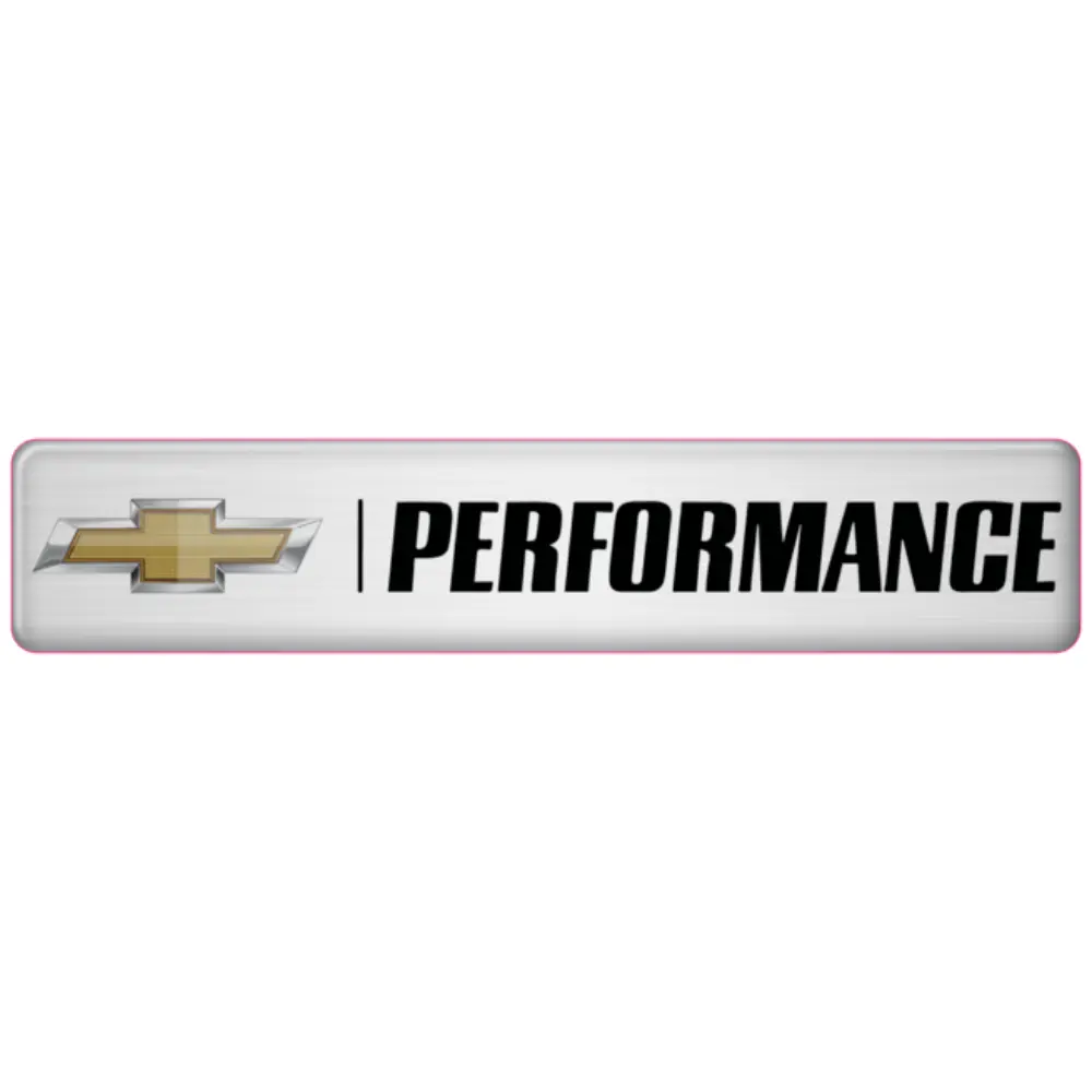 Chevy Performance Badge Emblem Style 2
