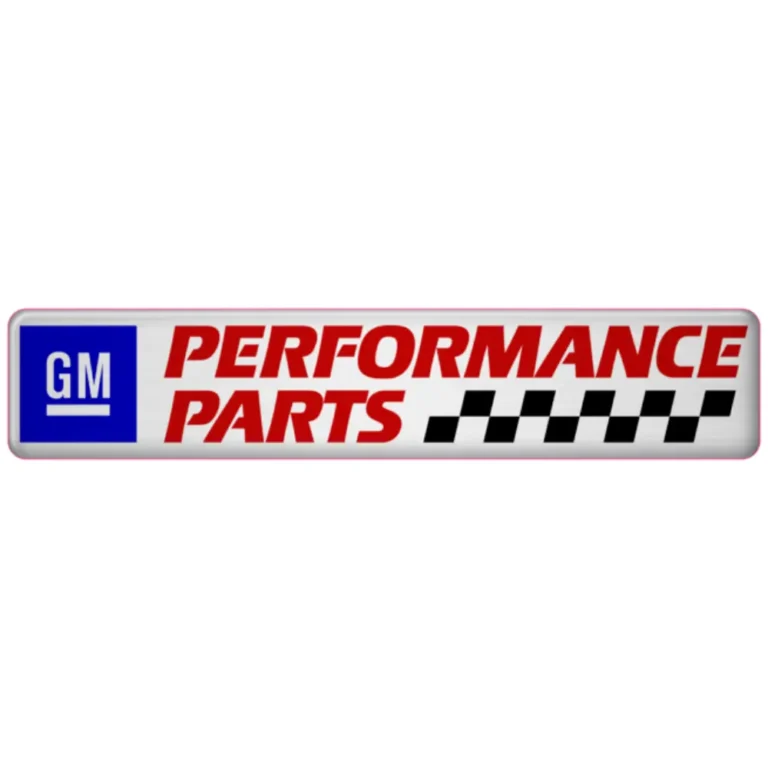 GM Performance Parts Badge Emblem