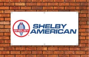 Shelby American Garage Banner