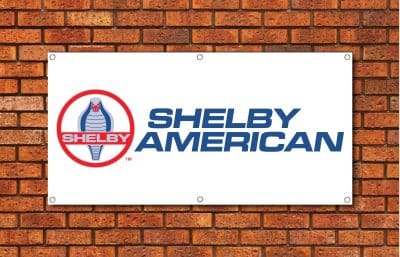 Shelby American Garage Banner