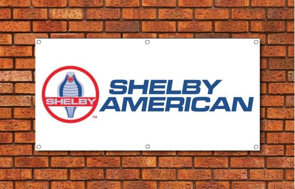 Shelby American Garage Banner
