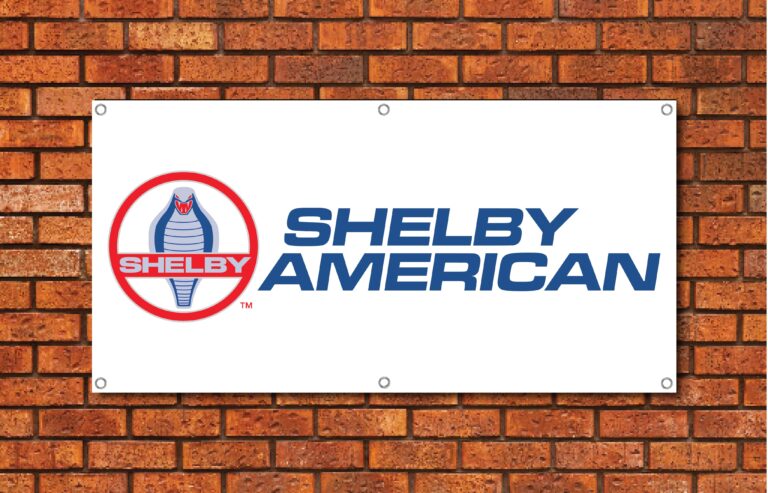 Shelby American Garage Banner