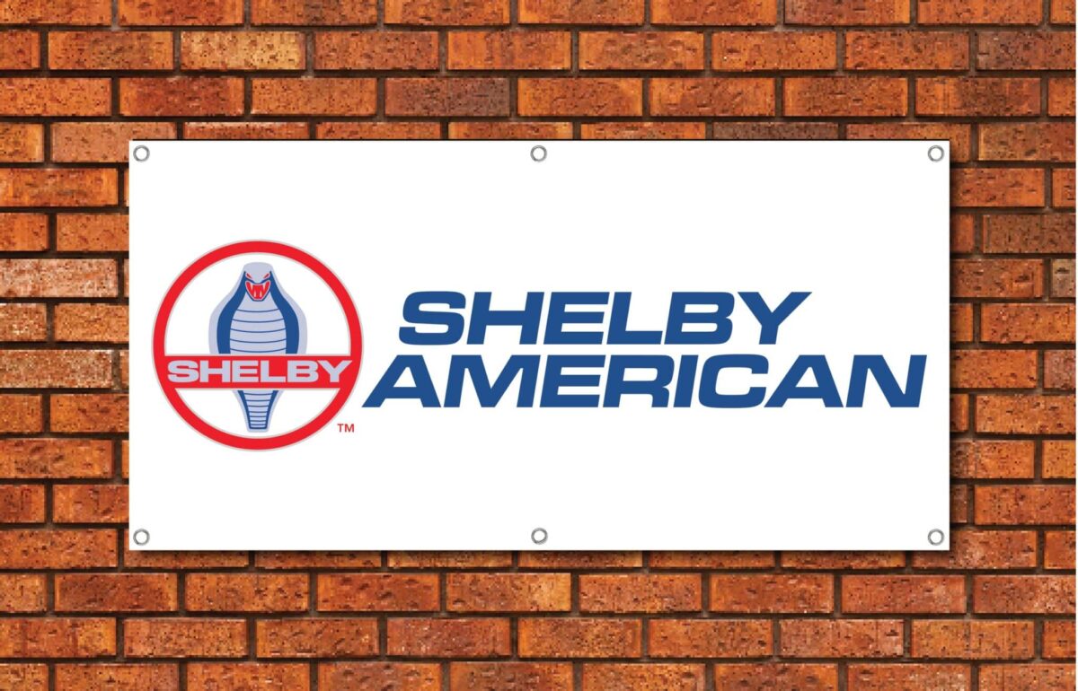 Shelby American Garage Banner