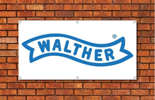 Walther Garage Banner