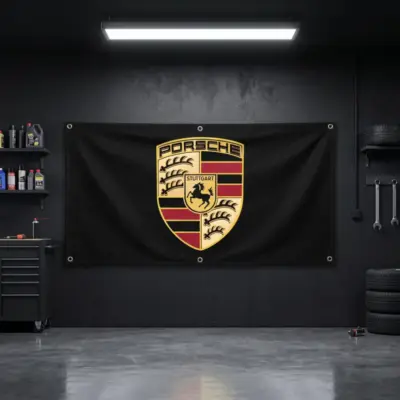 Porsche Garage Banner