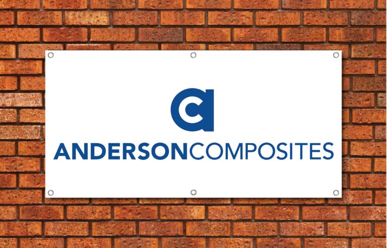 Anderson Composites Garage Banner
