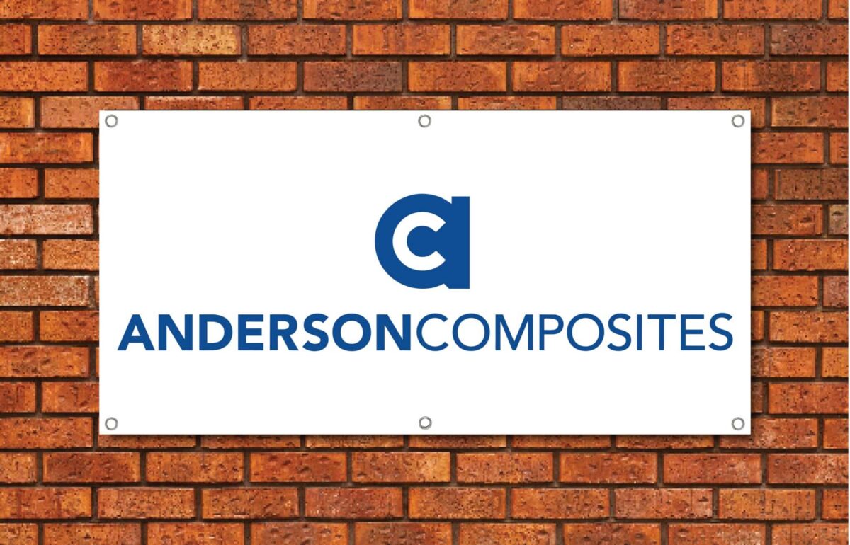 Anderson Composites Garage Banner