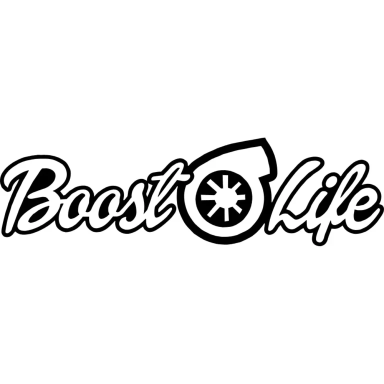 Boost Life Decal