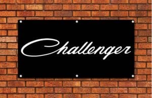 Challenger Script Garage Banner