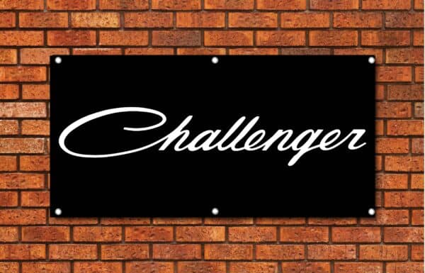 Challenger Script Garage Banner