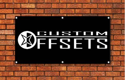 Custom Offsets Garage Banner