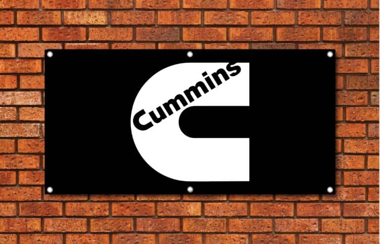 Cummins Garage Banner