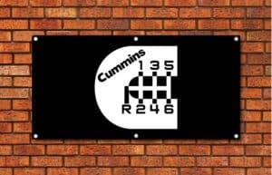 Cummins 6 Speed Manual Garage Banner