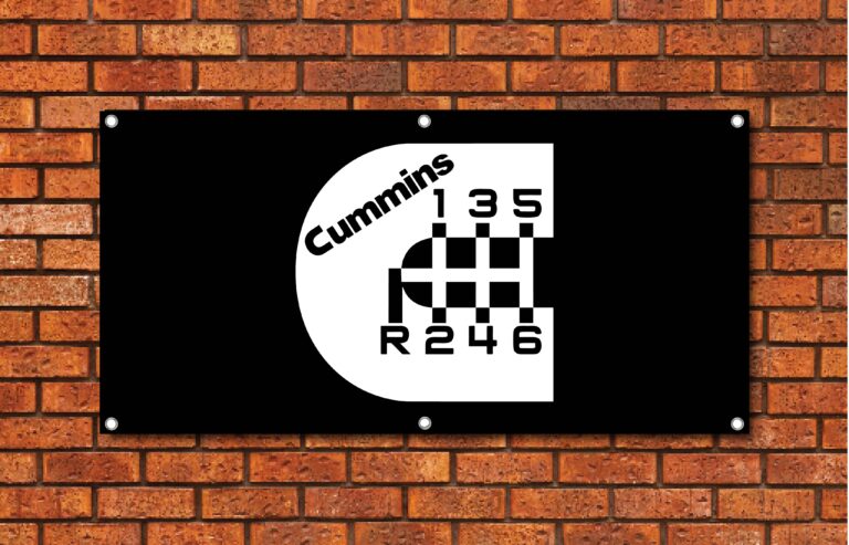 Cummins 6 Speed Manual Garage Banner