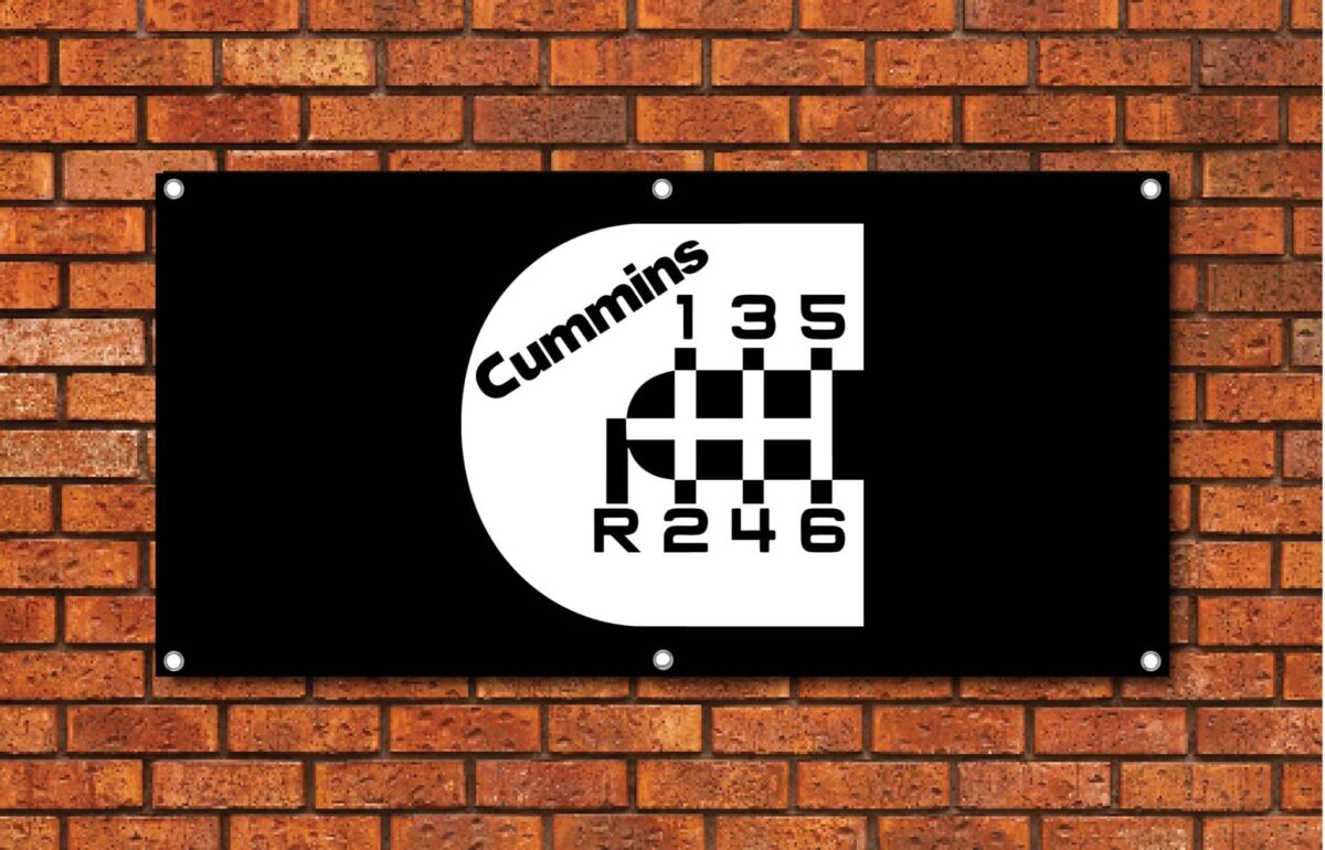 Cummins 6 Speed Manual Garage Banner