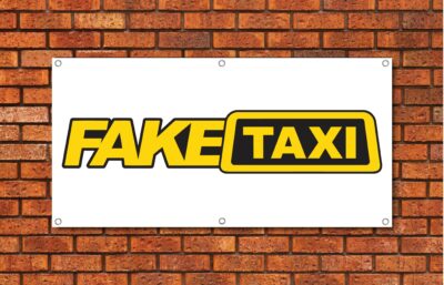 Fake Taxi Garage Banner