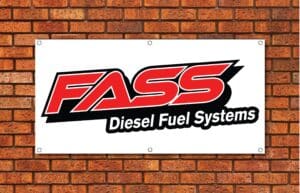 FASS Diesel Fuel Systems Garage Banner