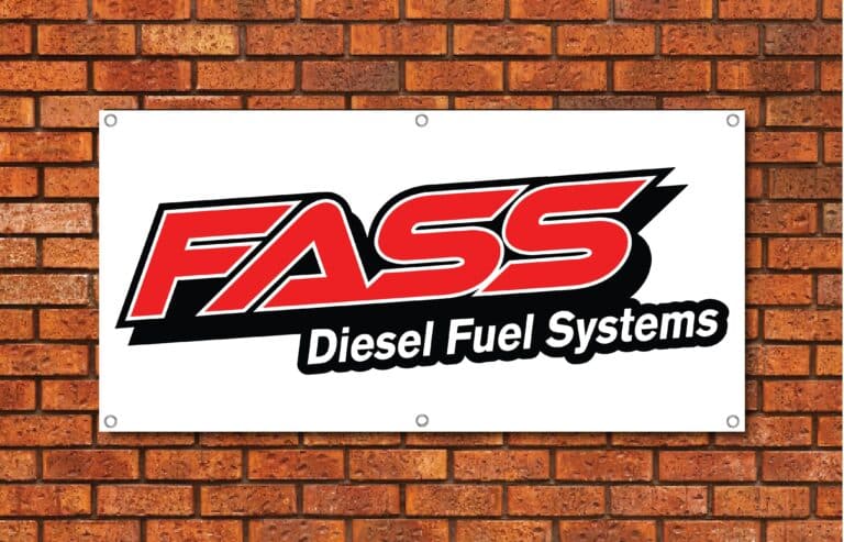 FASS Diesel Fuel Systems Garage Banner