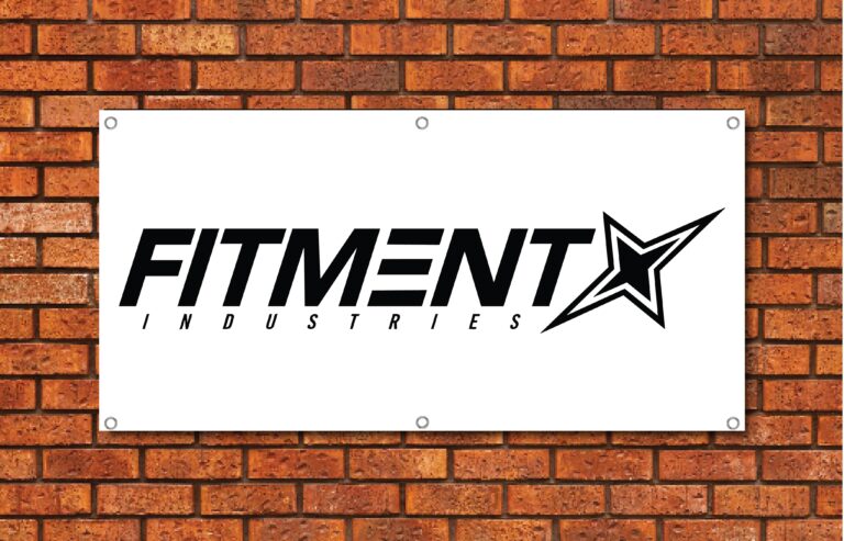 Fitment Industries Garage Banner