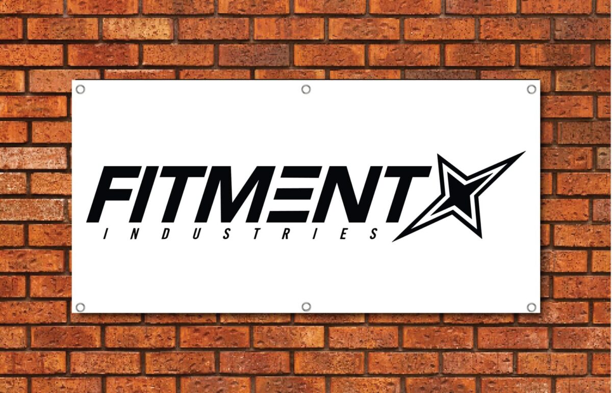 Fitment Industries Garage Banner