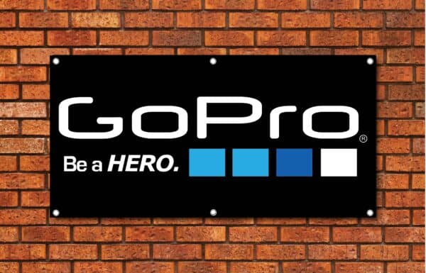 GoPro Be a Hero Garage Banner