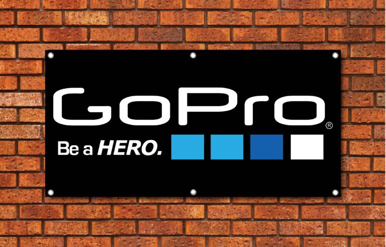 GoPro Be a Hero Garage Banner