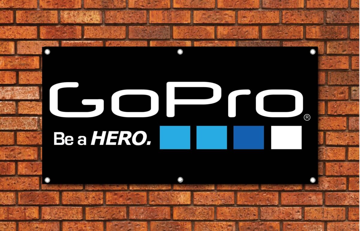 GoPro Be a Hero Garage Banner