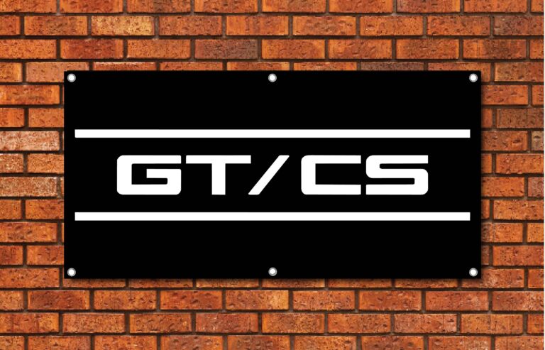 Mustang California Special Garage Banner