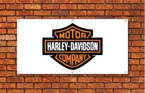 Harley Davidson Garage Banner
