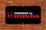 Powered By Honda Garage Banner