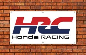 HRC Honda Racing Garage Banner