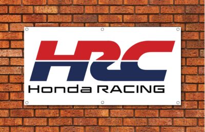 HRC Honda Racing Garage Banner