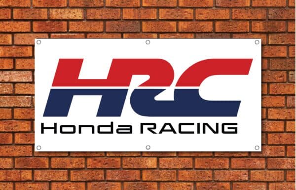 HRC Honda Racing Garage Banner