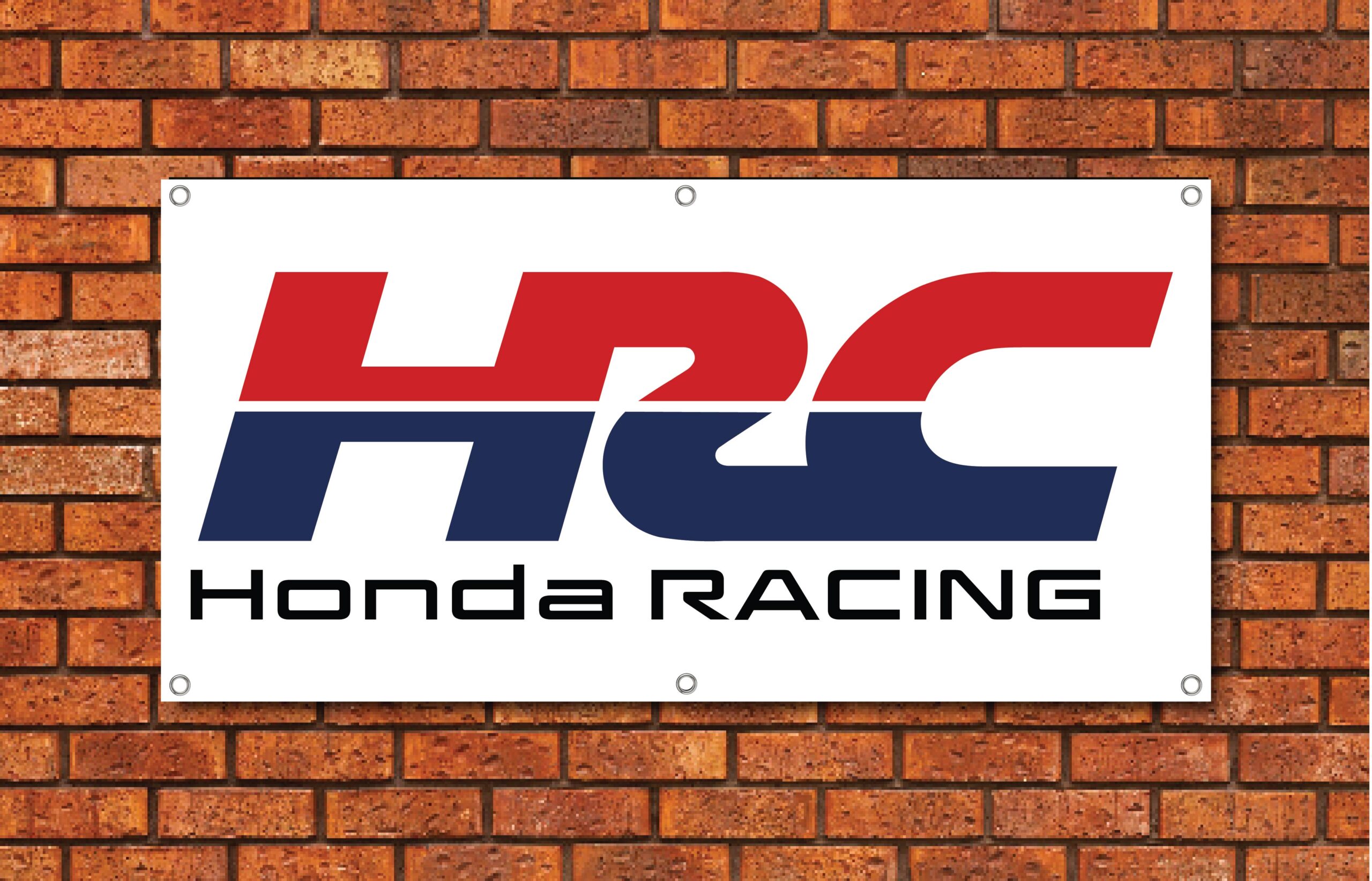 HRC Honda Racing Garage Banner