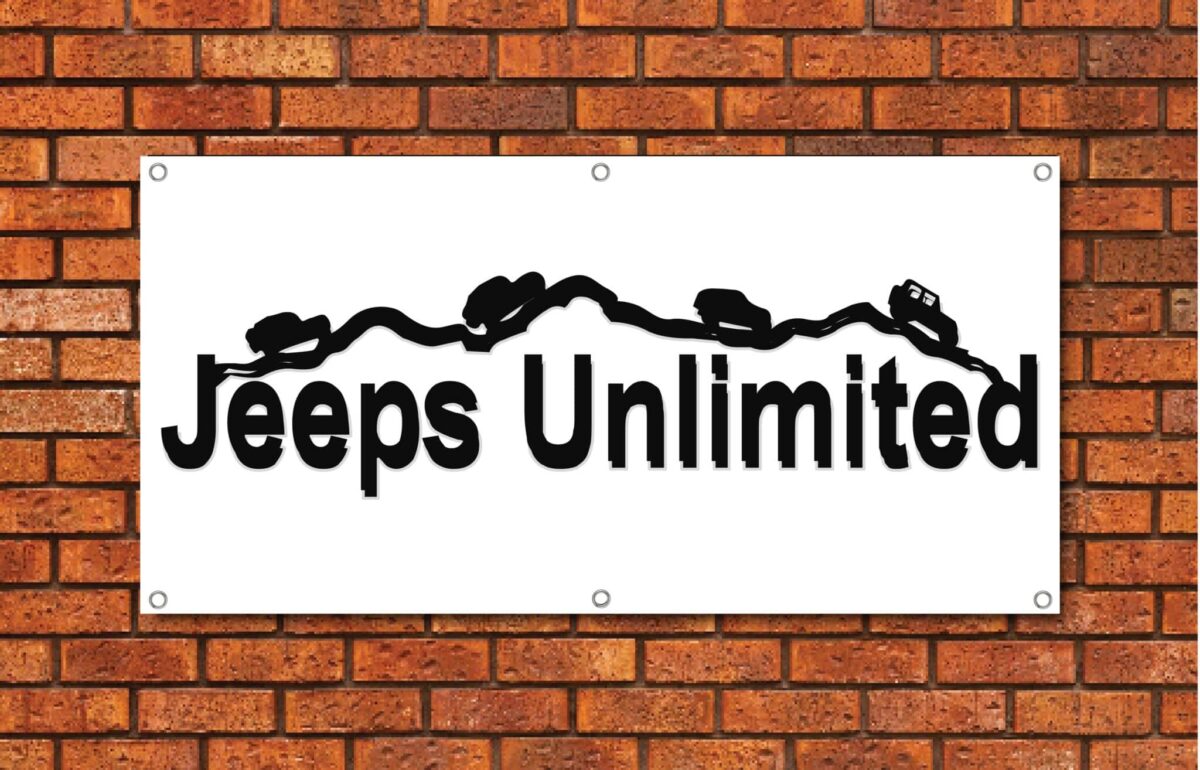 Jeeps Unlimited Garage Banner