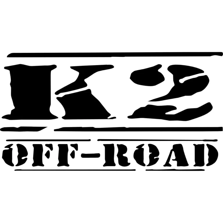 K2 Off Road Wheels Decal