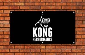 Kong Performance Garage Banner
