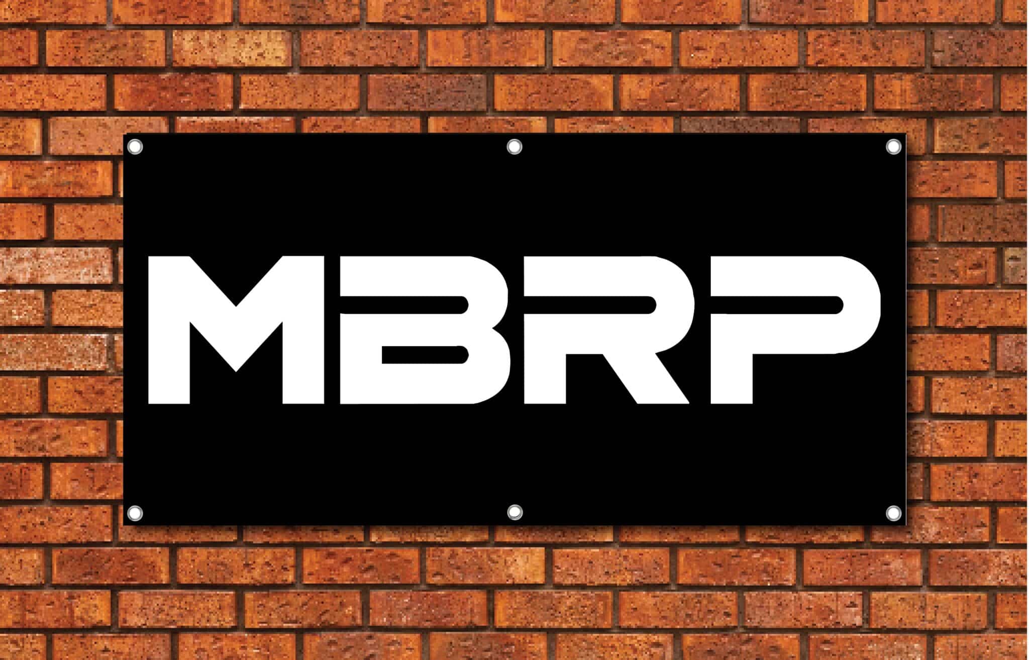MBRP Exhaust Garage Banner