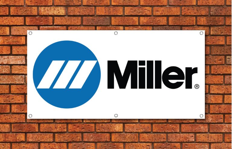Miller Electric Garage Banner