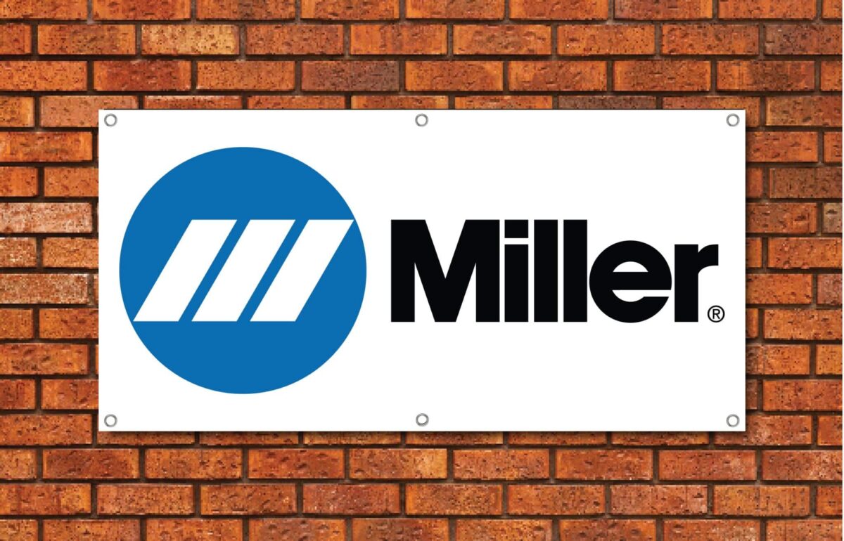 Miller Electric Garage Banner