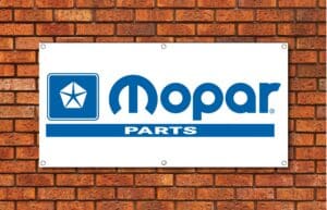 Mopar Parts Garage Banner